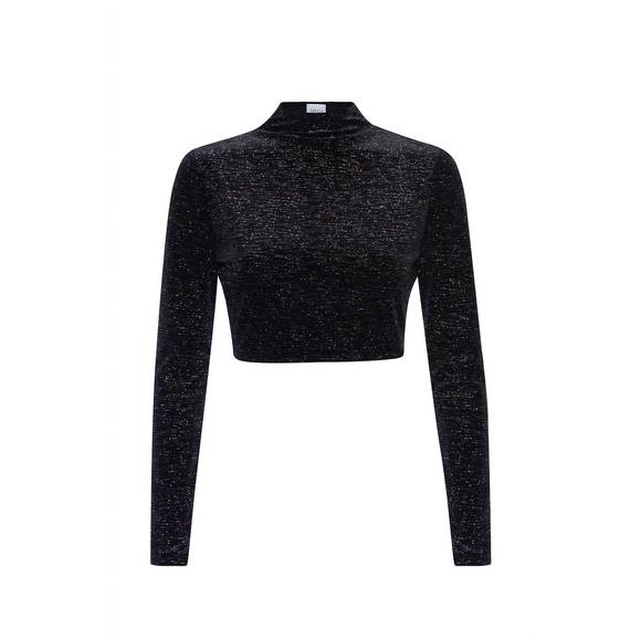 NEW MISA LOS ANGELES yasmeen long sleeve top in rainbow astral dusted - Picture 3 of 3